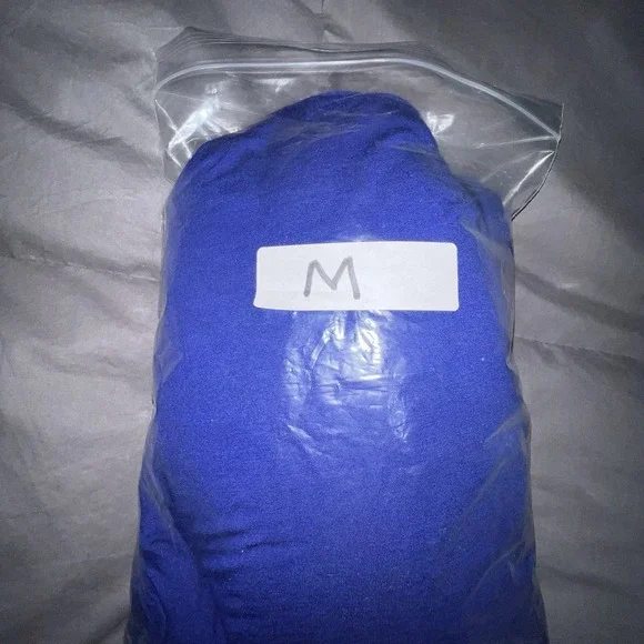 Athleta Womens Dress Small Blue‎ Stretch Solstice Casual Cowl Neck Long Sleeves - Picture 11 of 11